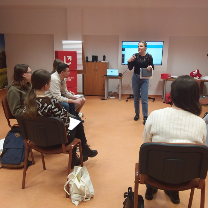 SKN Spatium - warsztaty wystąpień publicznych i autoprezentacji