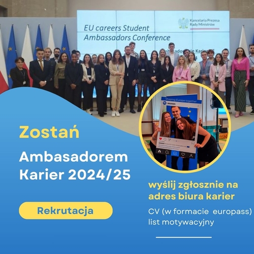 grupa uczestników konferencji EU Careers Students Ambassadors