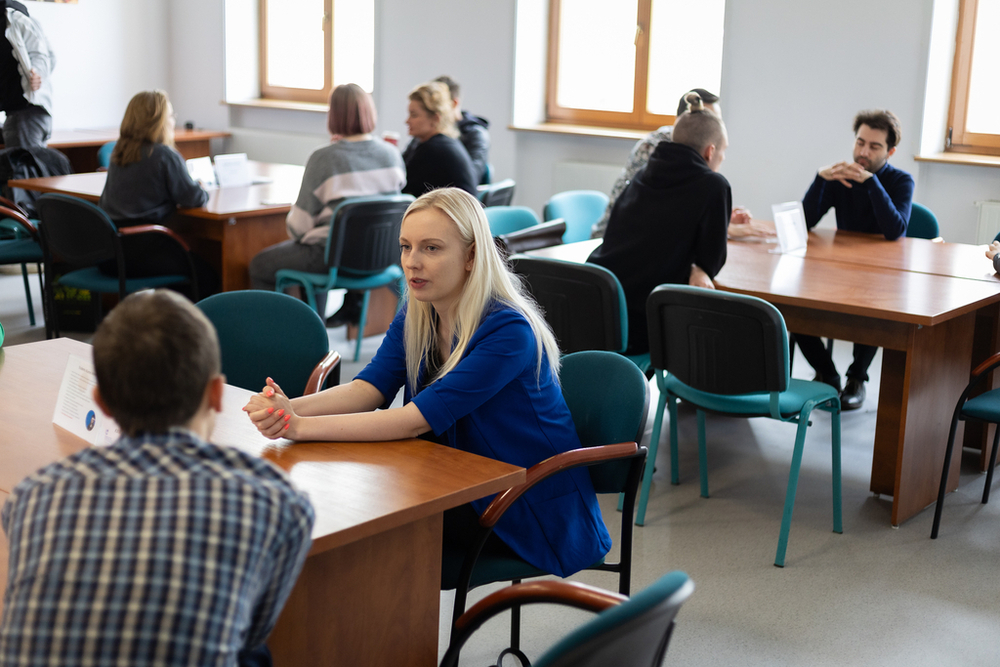 uczestnicy spotkania Alumni Meetup